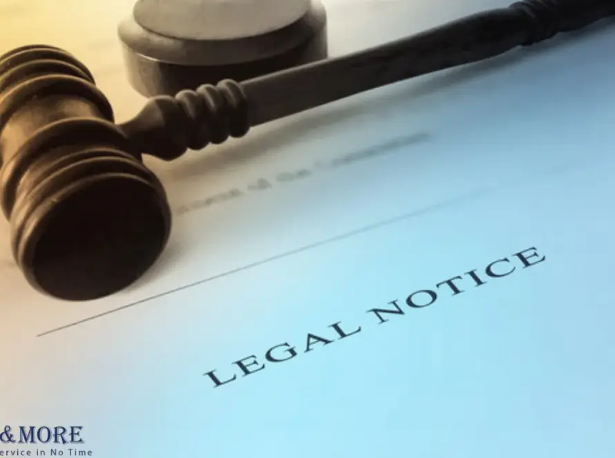 How to send legal notice in Dubai