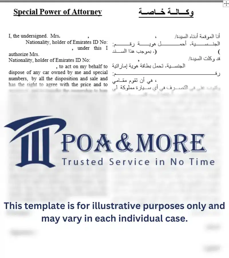 Power of Attorney For Vehicle Ownership License Transfer Power of Attorney For Vehicle Ownership License Transfer