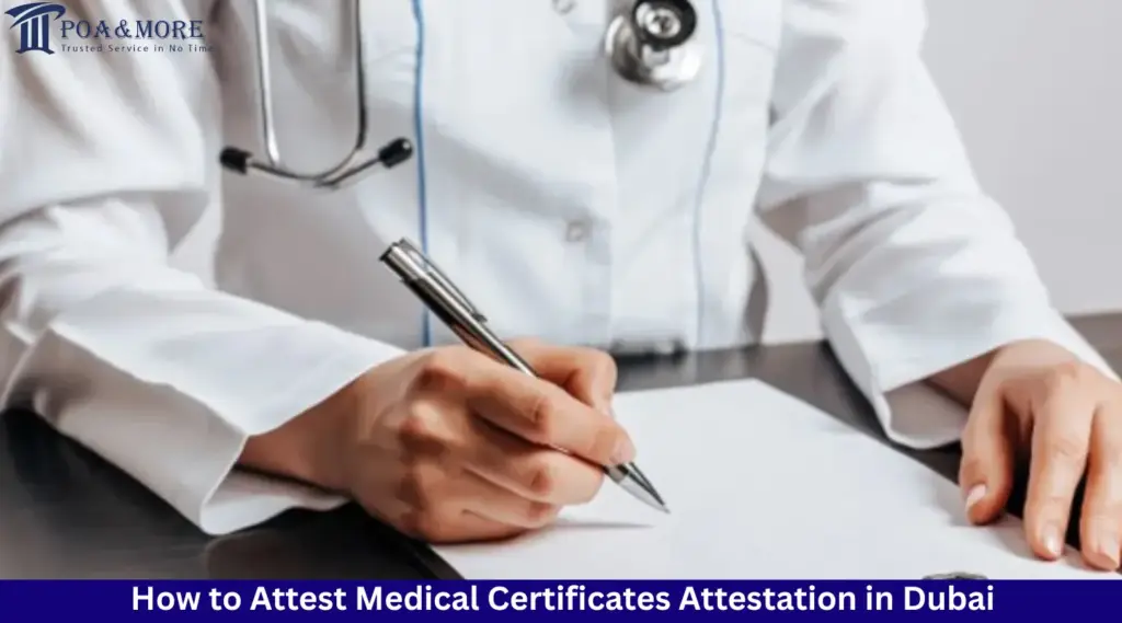 Medical Certificates Attestation