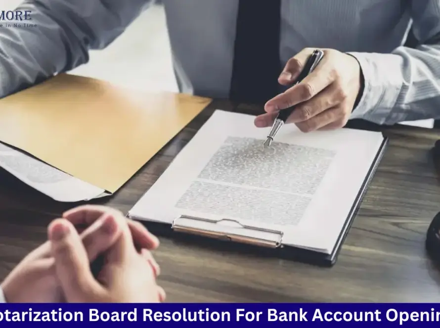 Board Resolution For Bank Account Opening