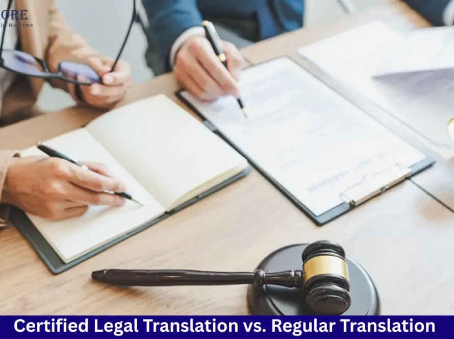 Certified Legal Translation vs Regular Translation
