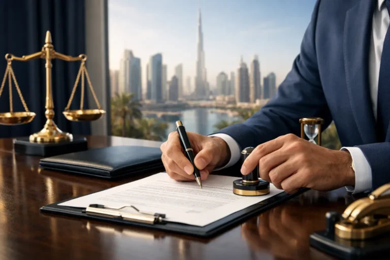 Declaration of Indebtedness Notarization Dubai