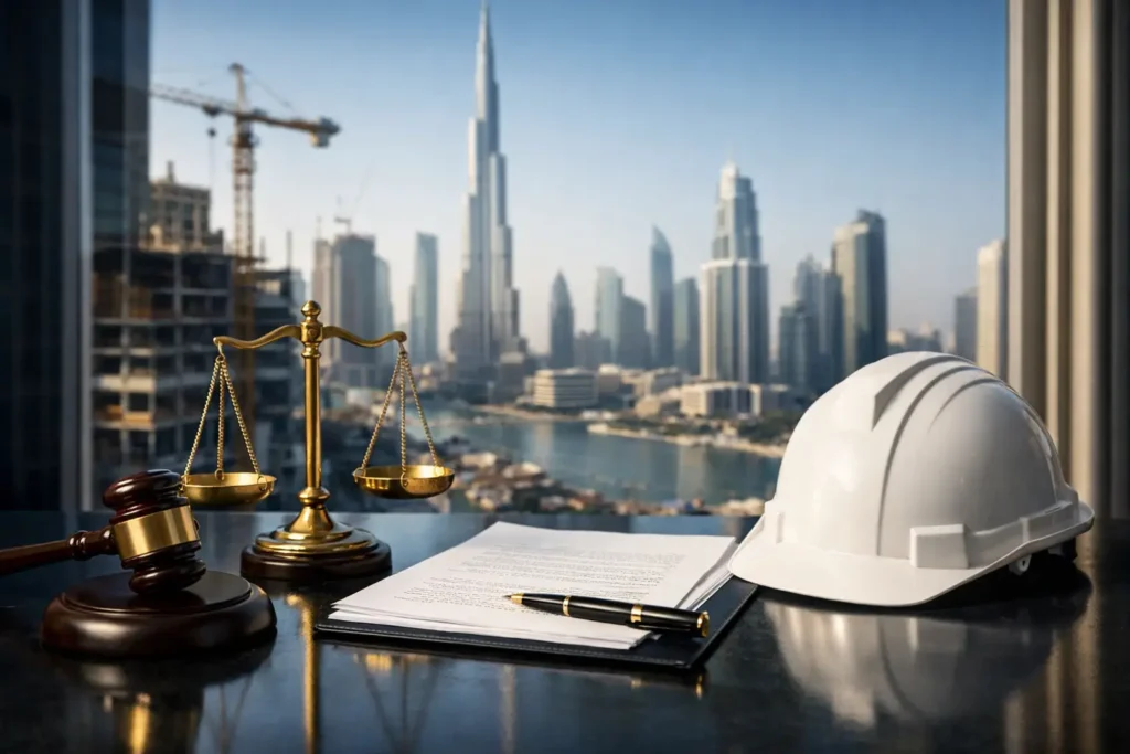 Legal Notice for Construction Disputes Dubai