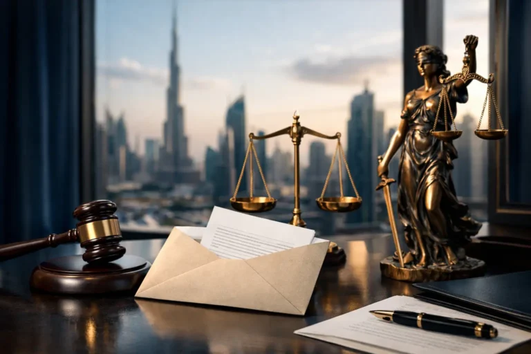 Legal Notice for Defamation Dubai Guide