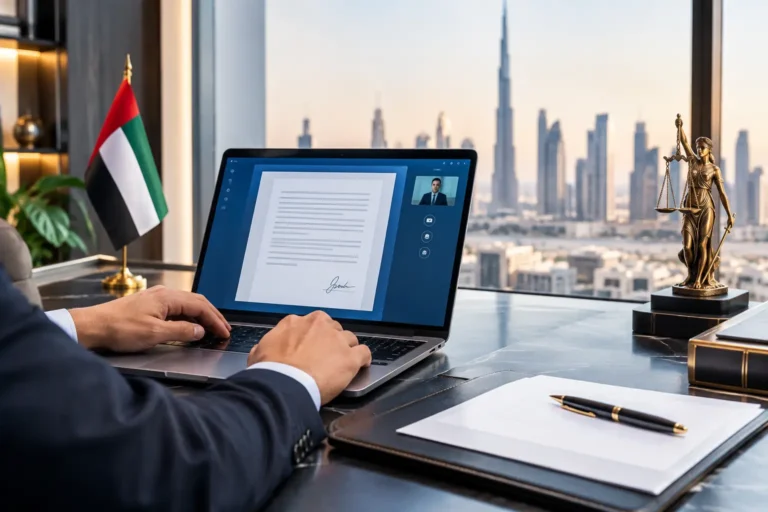How to Notarize Documents Online in the UAE